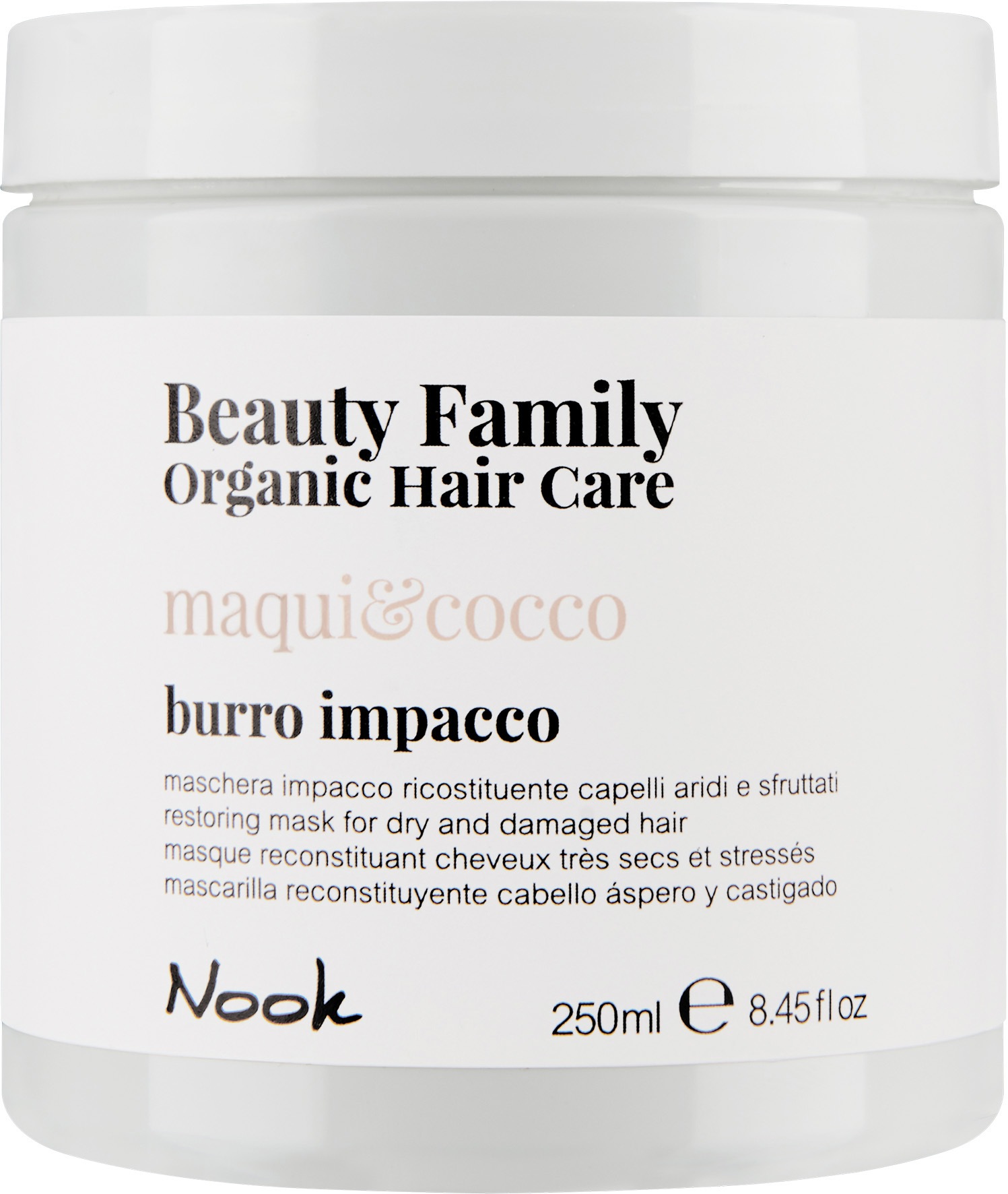 Nook Organic Hair Care Maqui Beere & Kokosnuss Mask Nook Organic Hair Care Maqui Beere & Kokosnuss Mask
