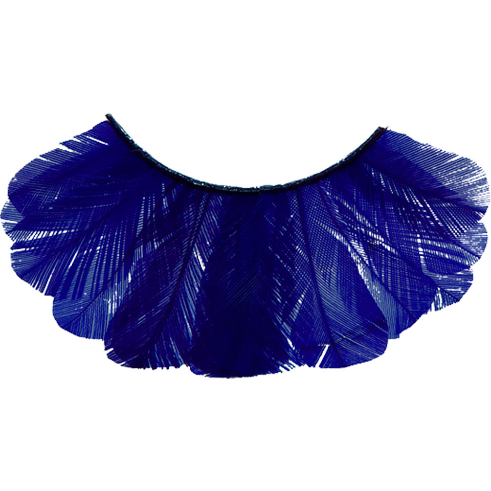 Kryolan Peacock Wimpern blue 9341