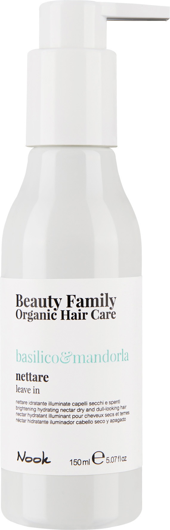 Nook Organic Hair Care Basilikum & Mandel Nectar, 150 ml Nook Organic Hair Care Basilikum & Mandel Nectar, 150 ml