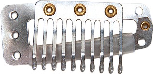 Stern Metallclip silber Stern Metallclip silber