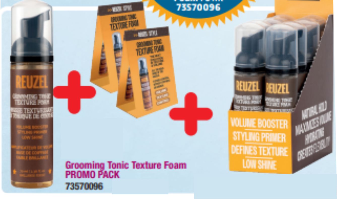 Reuzel Grooming Tonic Texture Foam 70ml