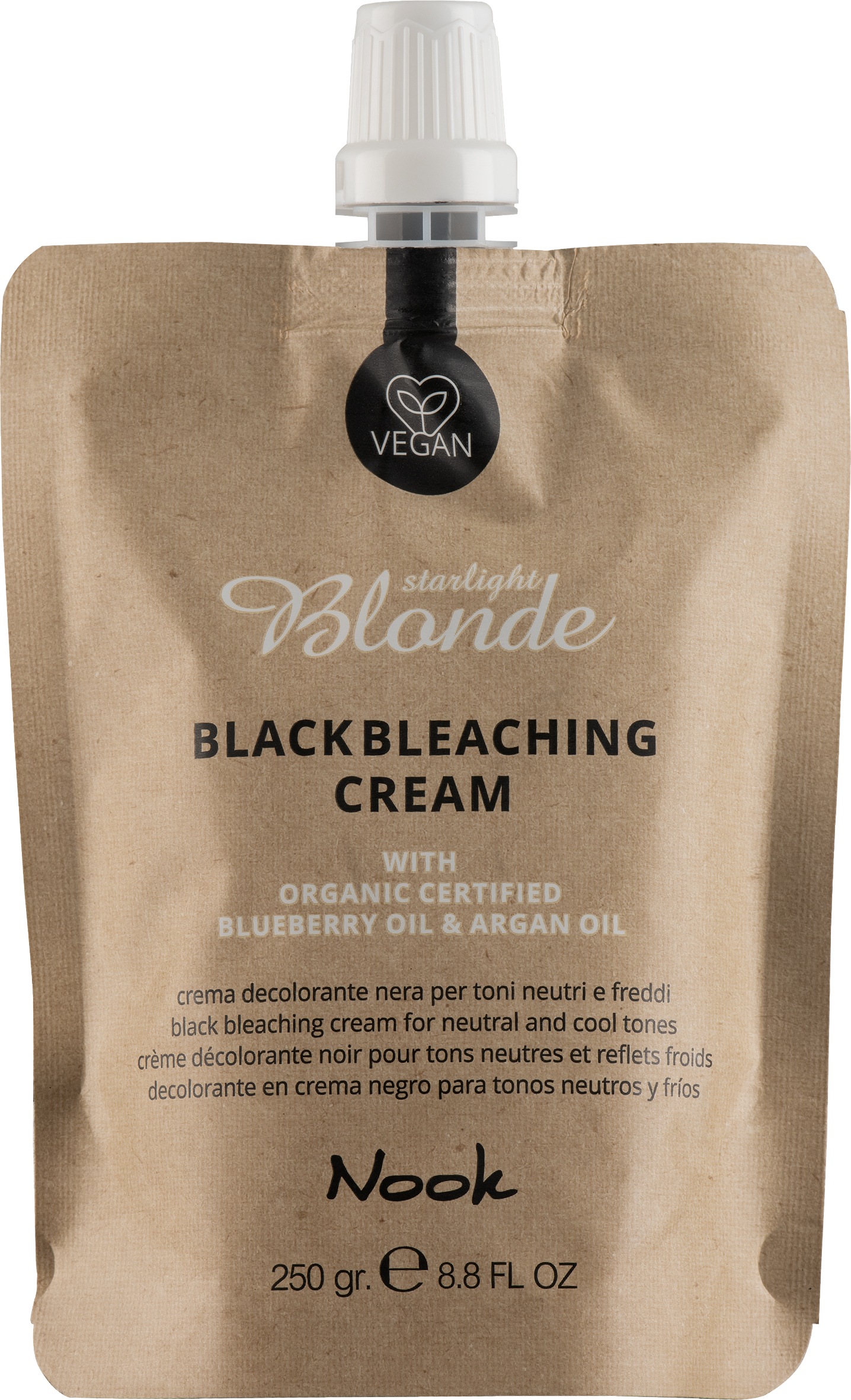 Nook Black Bleaching Cream 250g Nook Black Bleaching Cream 250g