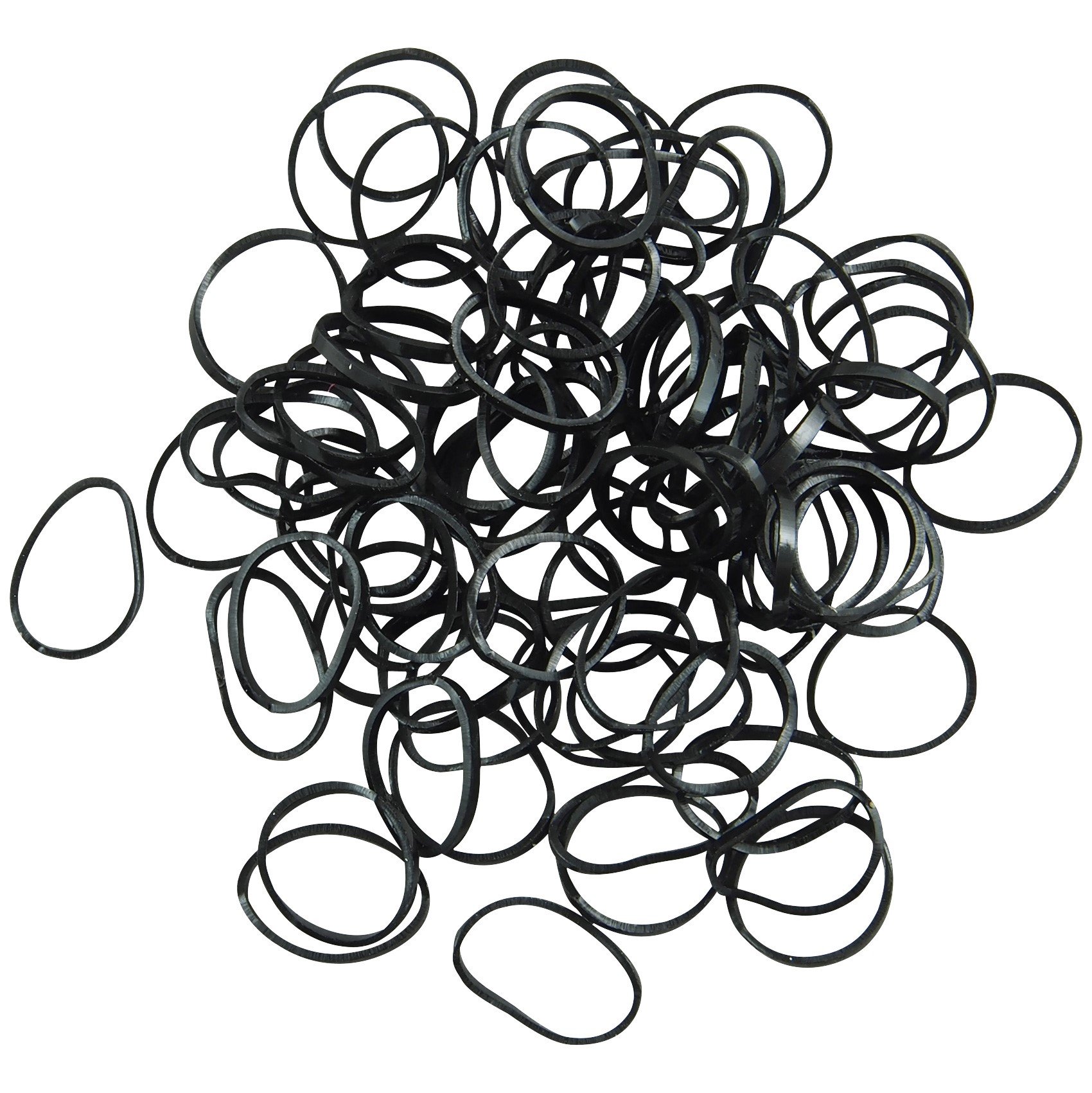 Haargummi Silikon, 50 Stück Packung Haargummi Silikon, 50 Stück Packung