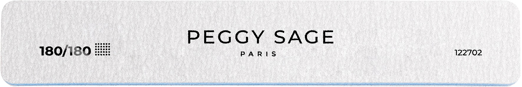 PS Nagelfeile Zebra eckig 180/180