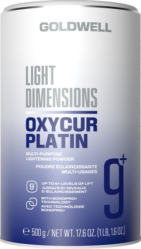 Light Dimension Oxycur Platin Blondierpulver, 500 ml