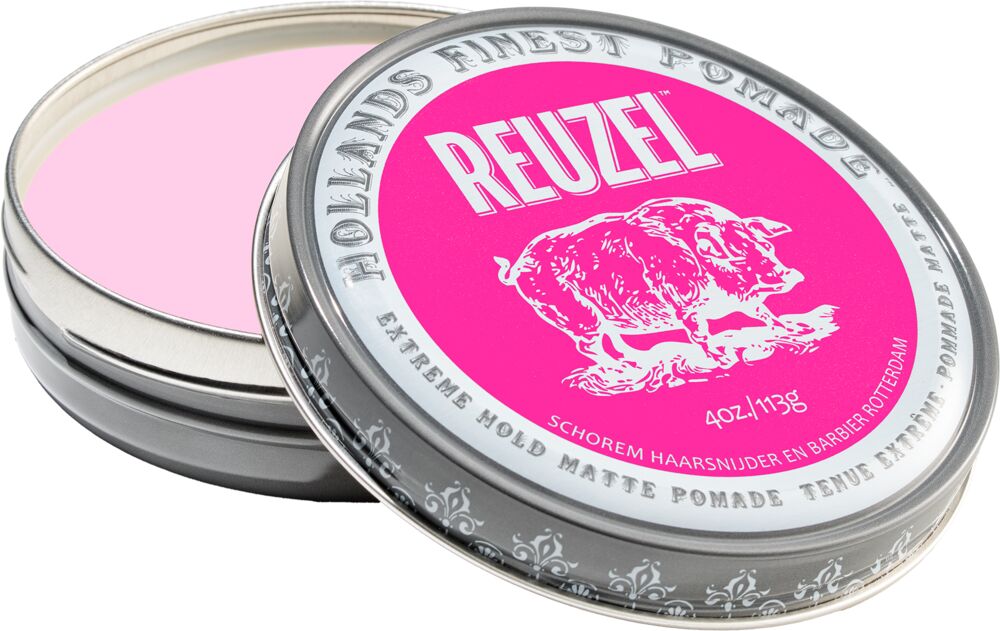 Reuzel Pomade Extr.Hold Matte Pink 113g