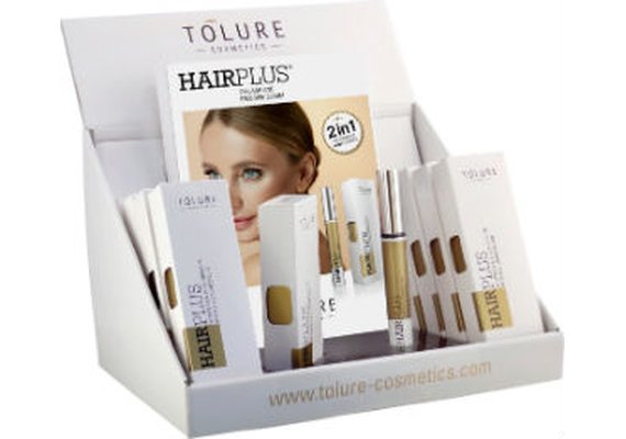 Hairplus DISPLAY Wimpern & Augenbrauen Intensivierungsfluid 9+1