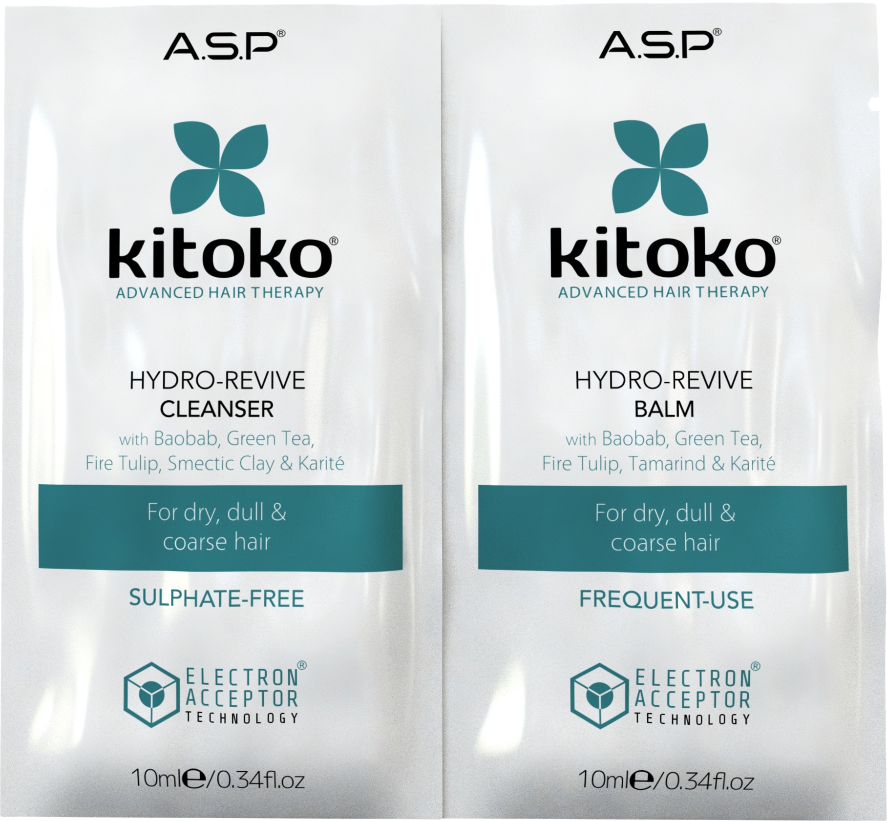 Kitoko Hydro-Revive Cleans+Balm 10ml Duo Kitoko Hydro-Revive Cleans+Balm 10ml Duo