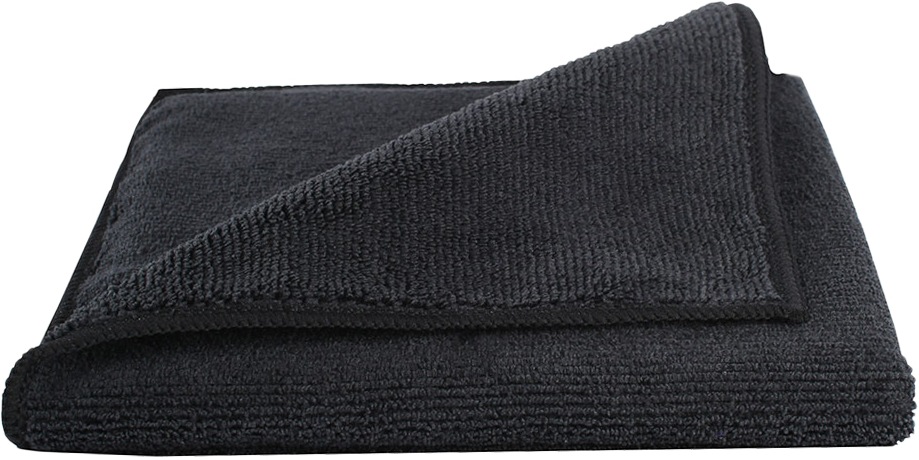 Mikrofaserhandtuch Schwarz 51x86cm