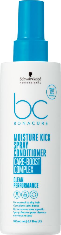 B.C. moisture kick spray conditioner