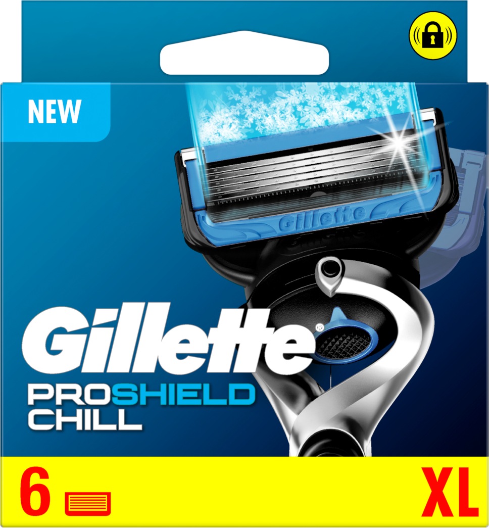 Gillette Proshield Chill Klingen 6er