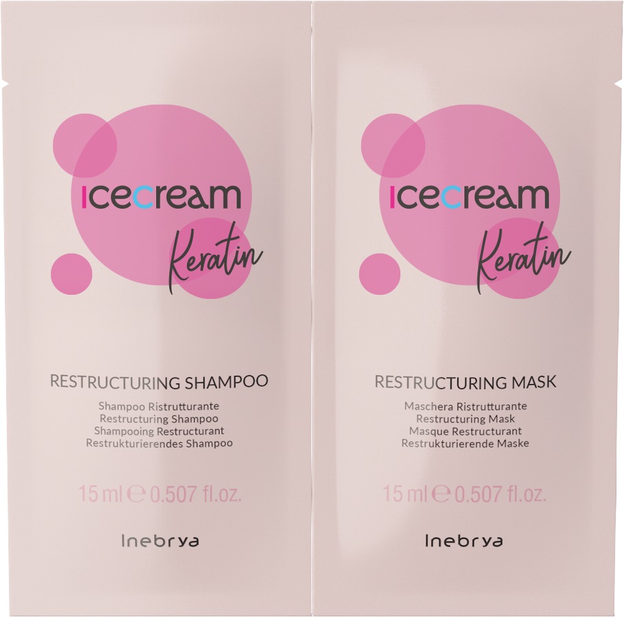 Ice Cream Restructuring Sh.+Mask 2x15ml