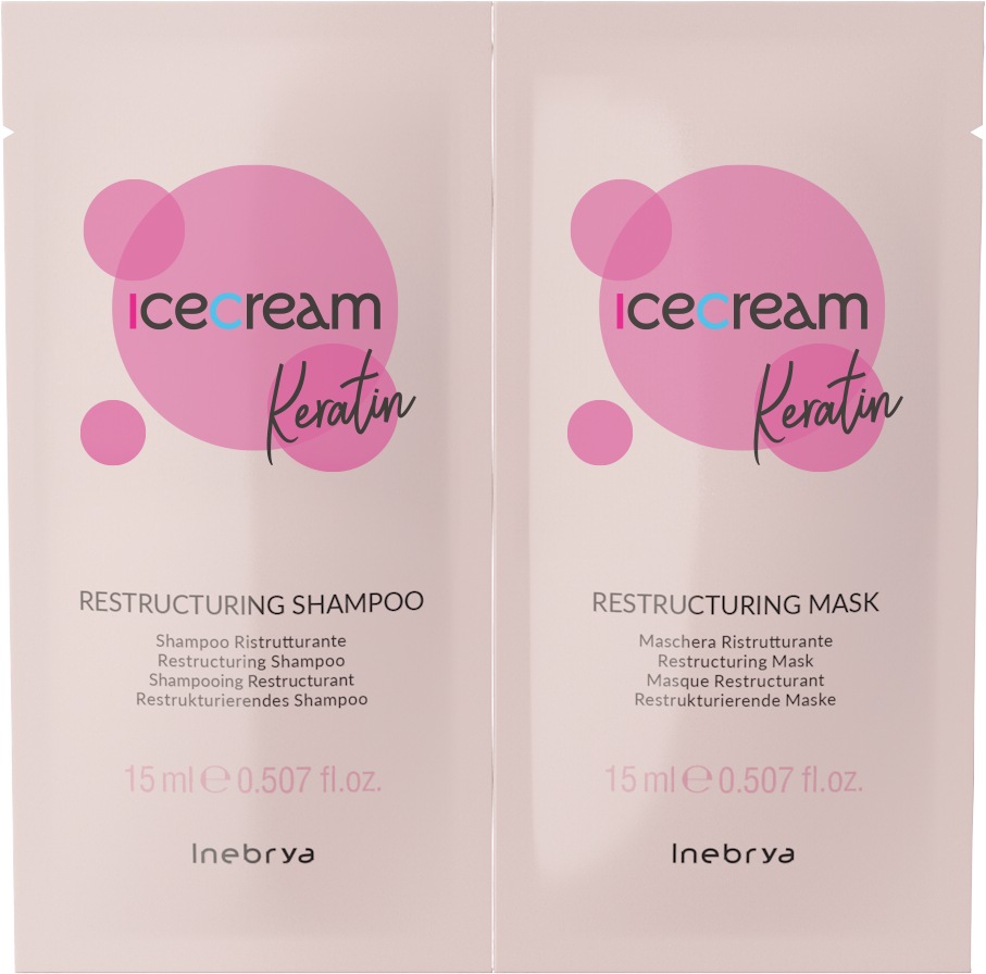 Ice Cream Restructuring Sh.+Mask 2x15ml Ice Cream Restructuring Sh.+Mask 2x15ml