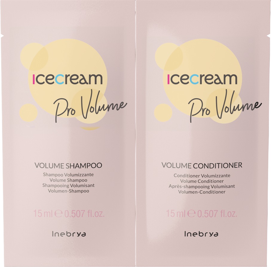 Ice Cream Volume Shampoo+Mask 2x15ml Ice Cream Volume Shampoo+Mask 2x15ml